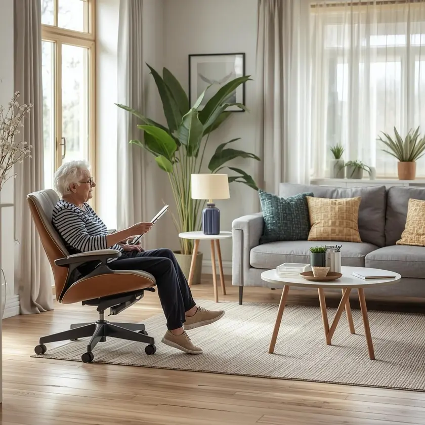 Espace adapté aux personnes âgées