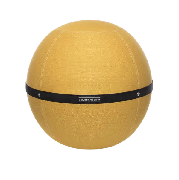 Ballon ergonomique jaune